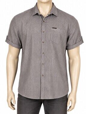 Sean John Gray Casual  Shirt Y2k Boho 90s Hip Hop Retro Street